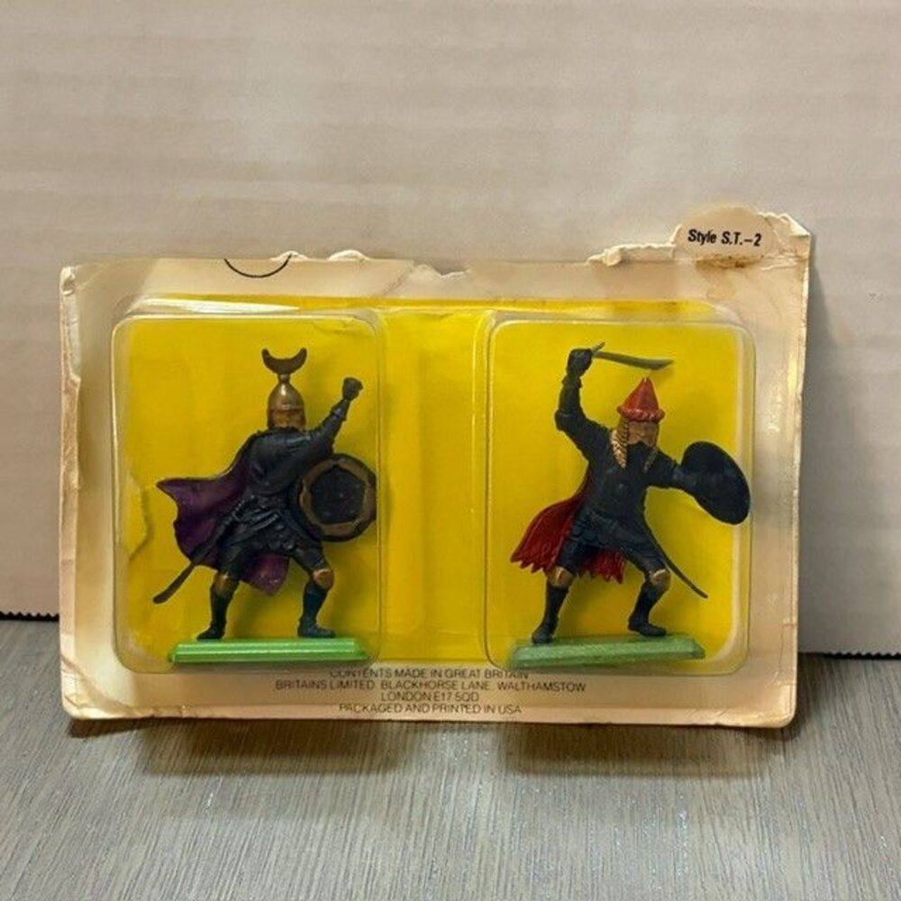 Britains LTD Deetail Medieval Ottoman Turkish Soldiers Painted Figures New